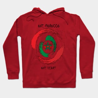 Proud Morocco Flag Gift Moroccan Lovers For Men's Women's Hoodie